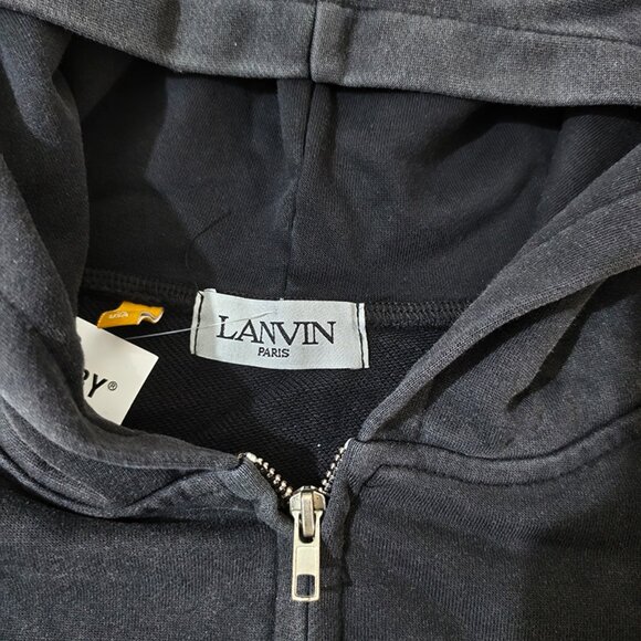 Gallery Dept Black Zip-Up Hoodie - Picture 7 of 10